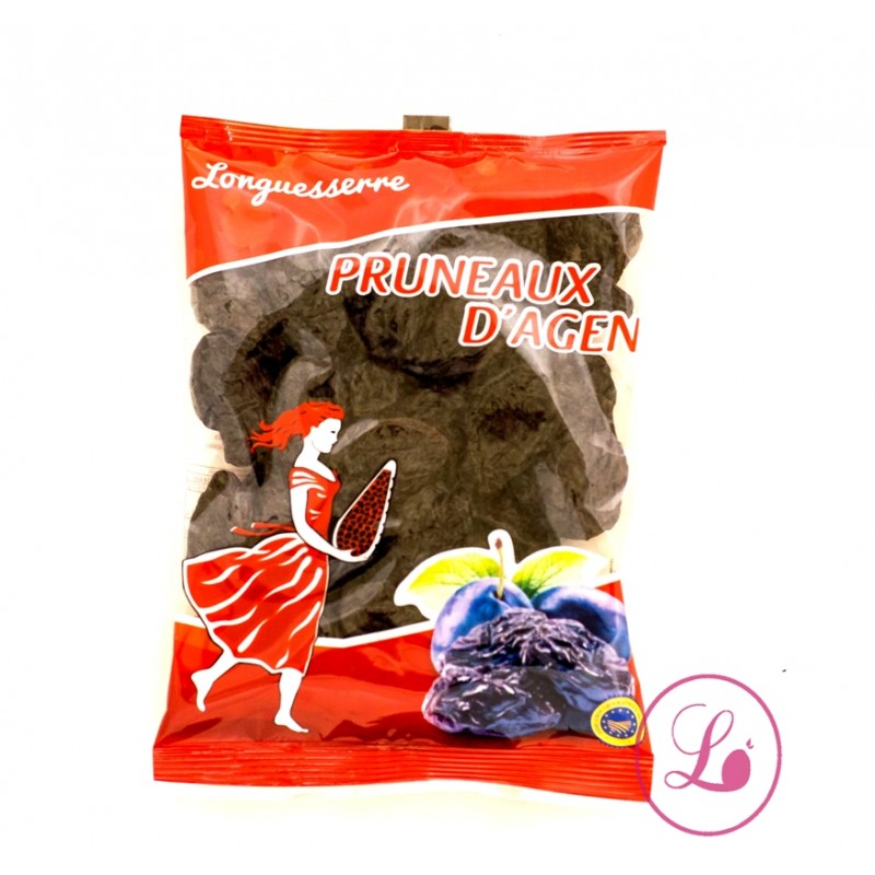 Découvrez le pruneau d'Agen 33/44 Longuesserre en sachet de 1kg ou 500g