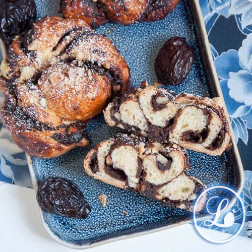 actualité Recette : Babkas à la crème de pruneaux et au chocolat