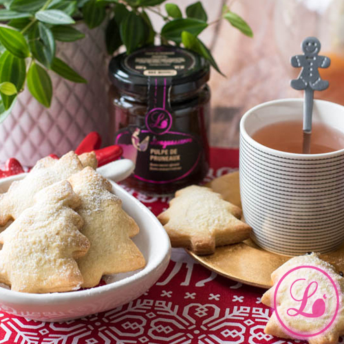 actualité Recette : Biscuits fourrés à la pulpe de pruneaux.